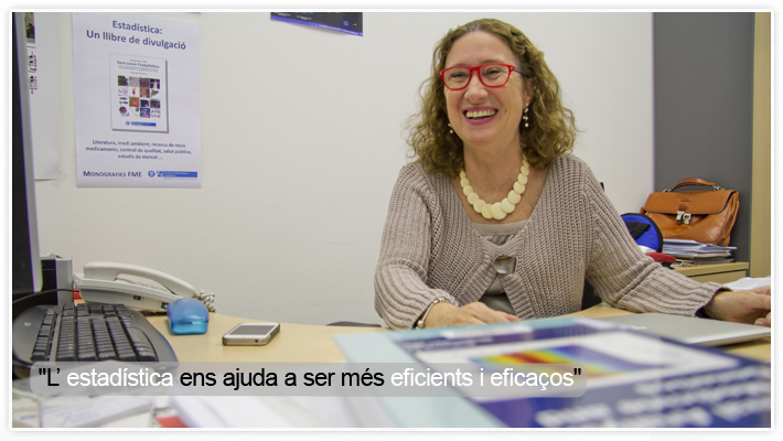 Guadalupe Gómez: “L’estadística beneficia tothom”