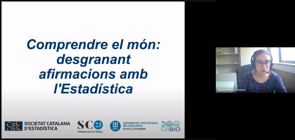 Setmana de la Ciència 2023: Comprendre el món amb l’Estadística